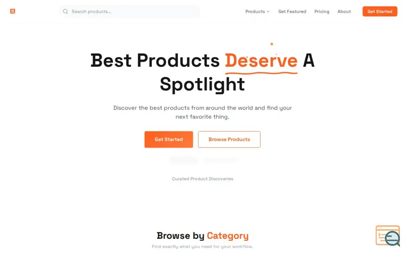 Screenshot of EverFeatured