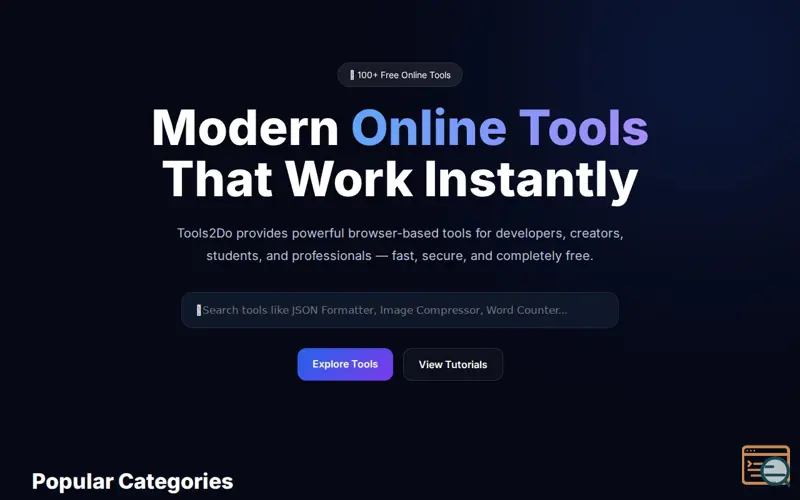 Screenshot of Tools2Do