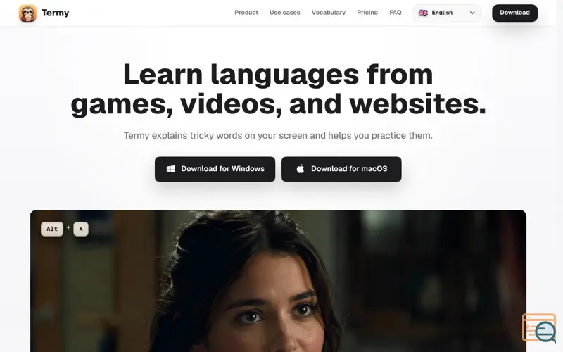 Screenshot of Termy