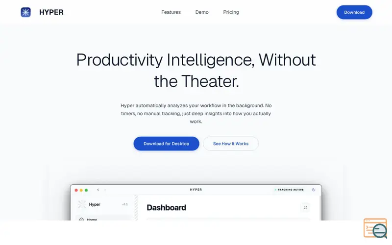 Screenshot of Hyper