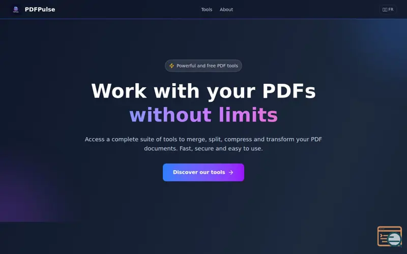Screenshot of PDFPulse