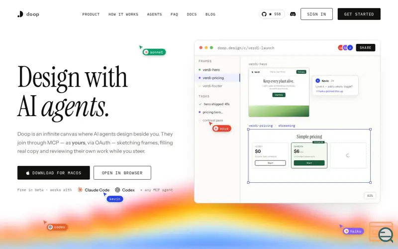 Screenshot of Doop