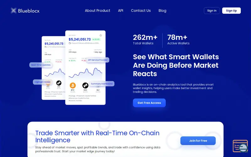 Screenshot of Blueblocx