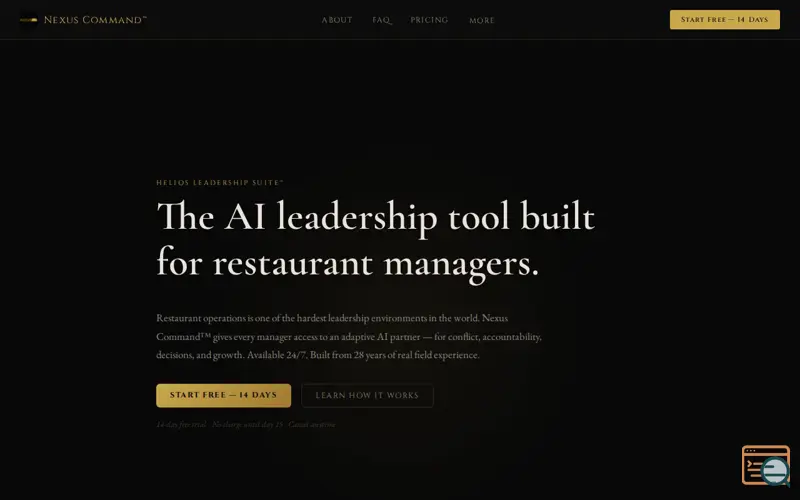 Screenshot of Nexus Command™