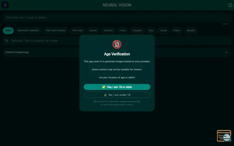 Screenshot of Pixel Oracle