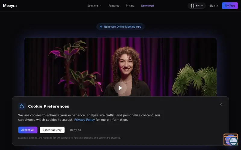 Screenshot of Meeyra