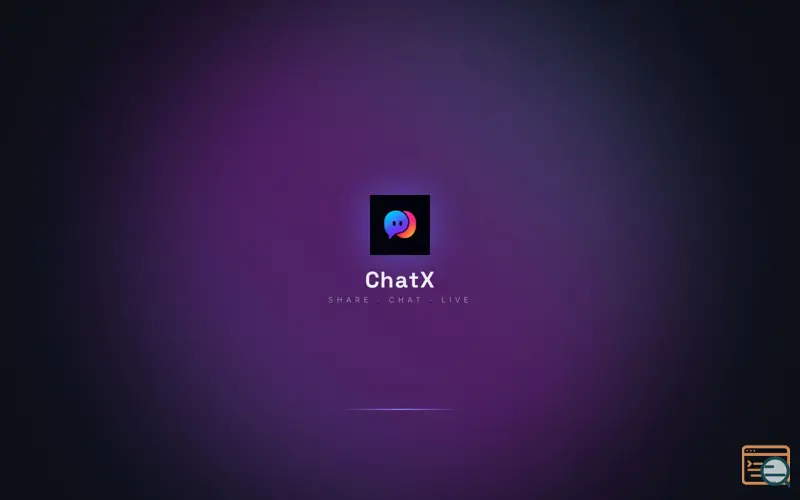 Screenshot of ChatX