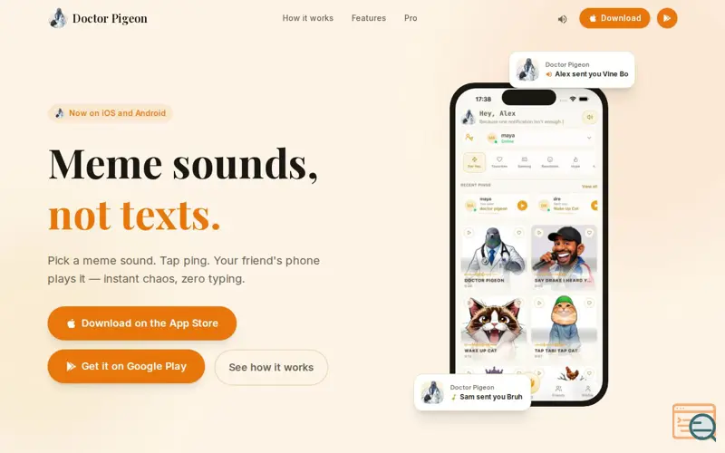 Screenshot of Doctor Pigeon