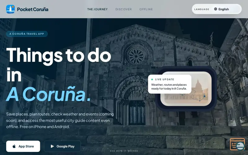 Screenshot of Pocket Coruña