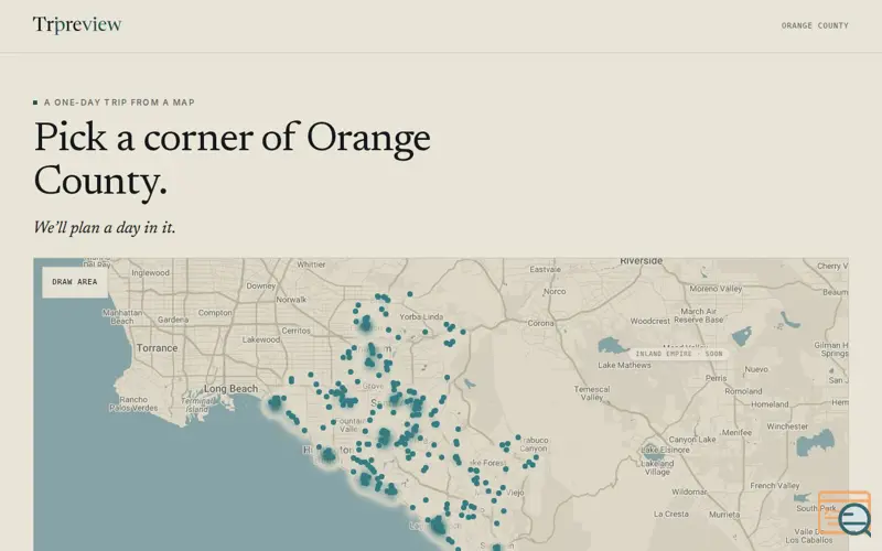 Screenshot of Tripreview