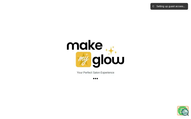 Screenshot of Make My Glow, a launch using Juicer