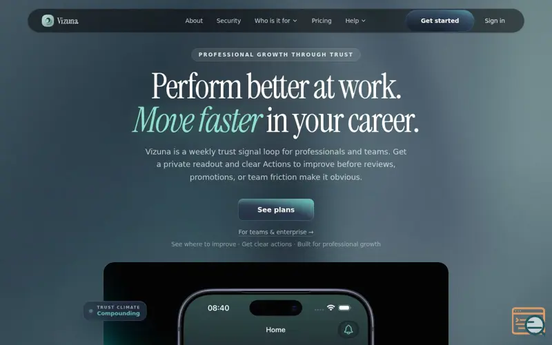 Screenshot of Vizuna