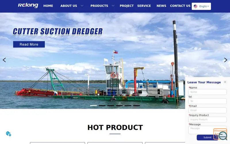 Screenshot of Relong Technology