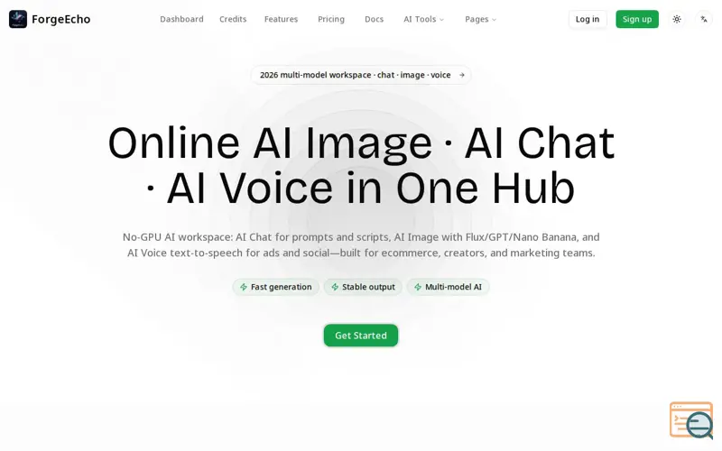 Screenshot of ForgeEcho