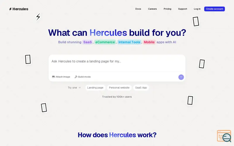 Screenshot of Hercules