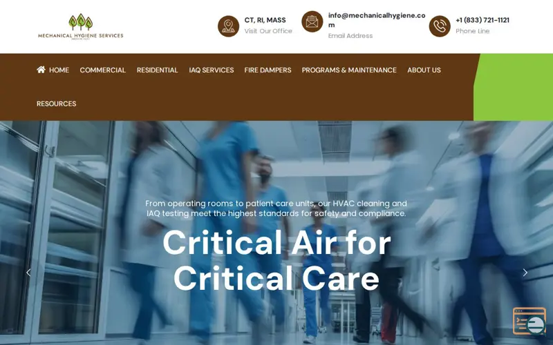 Screenshot of Mechanical Hygiene