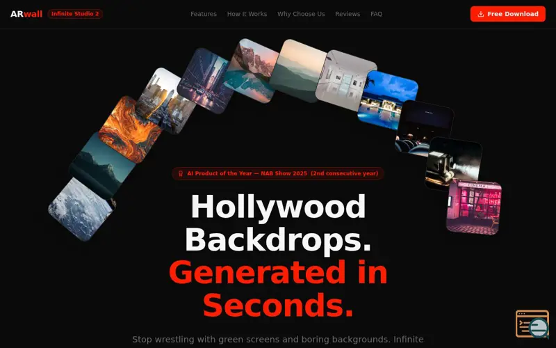 Screenshot of ARFX Infinite Studio 2, a launch using TruConversion