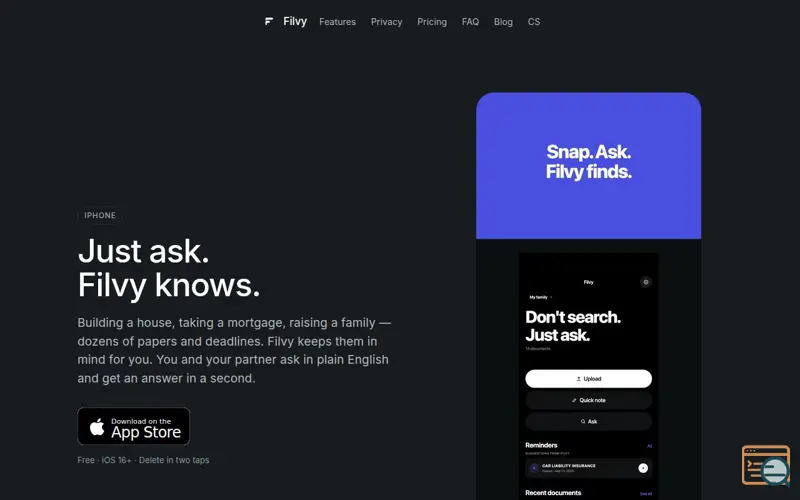 Screenshot of Filvy