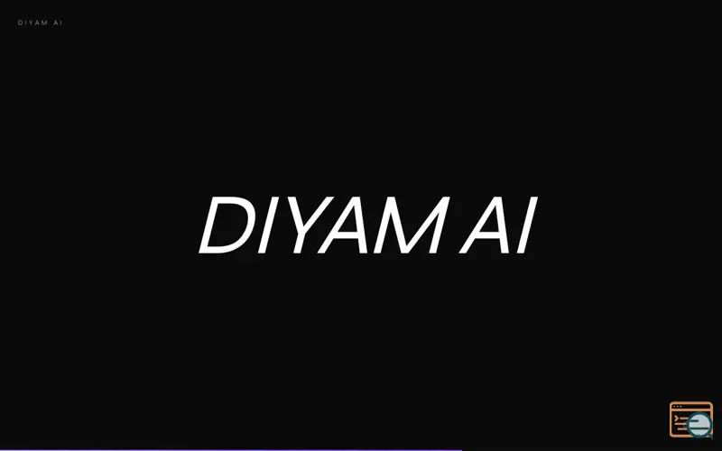 Screenshot of Diyam AI