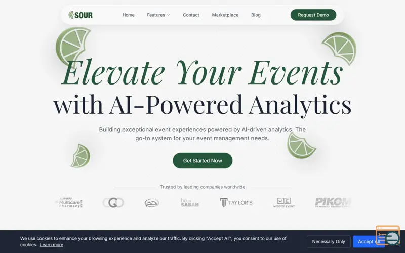 Screenshot of SOURems