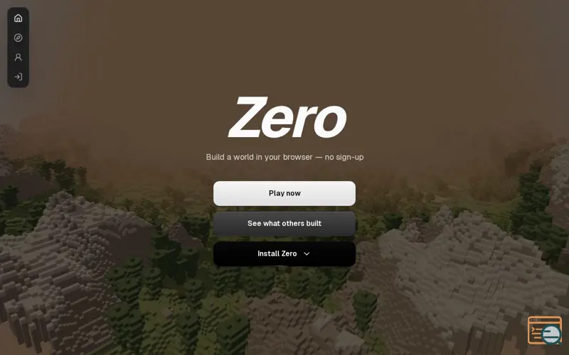 Screenshot of Zero