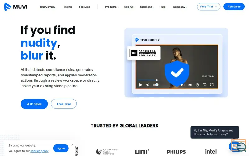 Screenshot of TrueComply