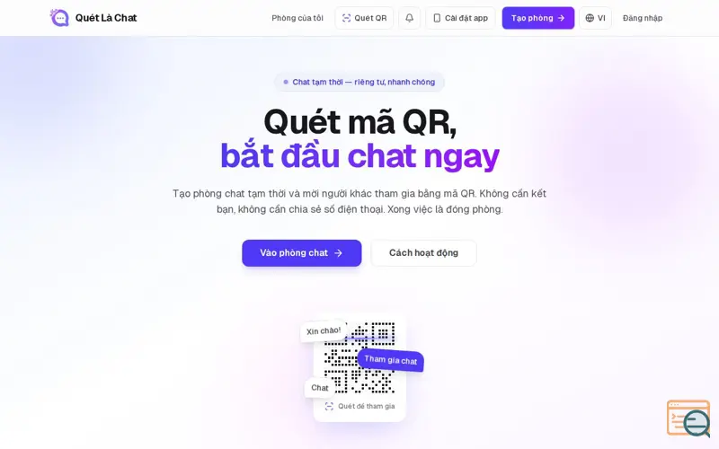 Screenshot of QuatLaChat (QuickChat)