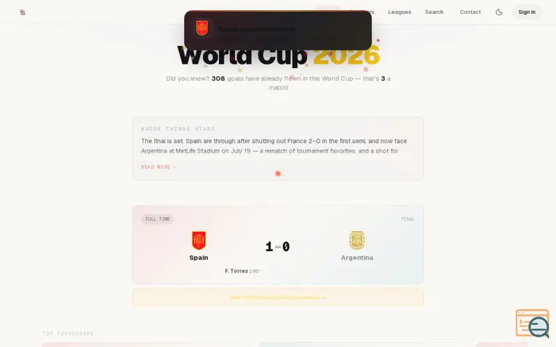 Screenshot of FlickStat