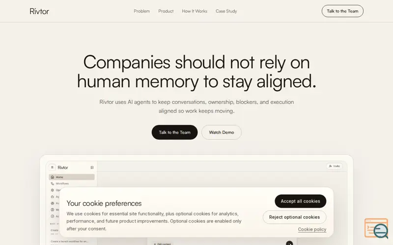 Screenshot of Rivtor