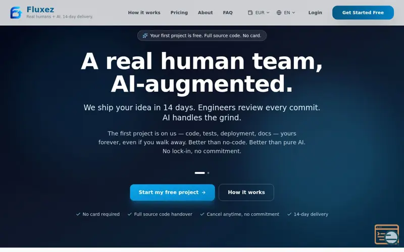 Screenshot of Fluxez