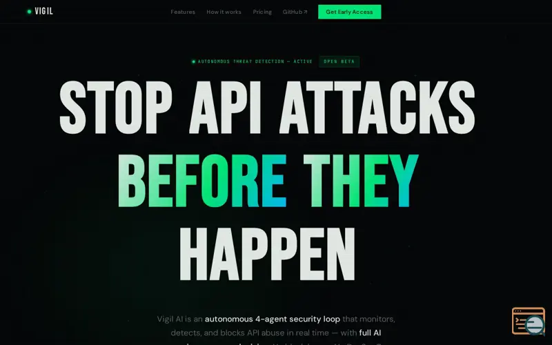 Screenshot of Vigil AI