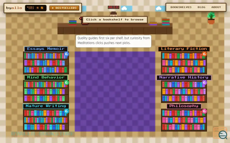 Screenshot of ByAllo
