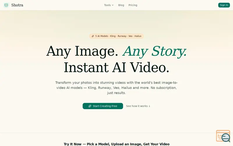 Screenshot of Shotra