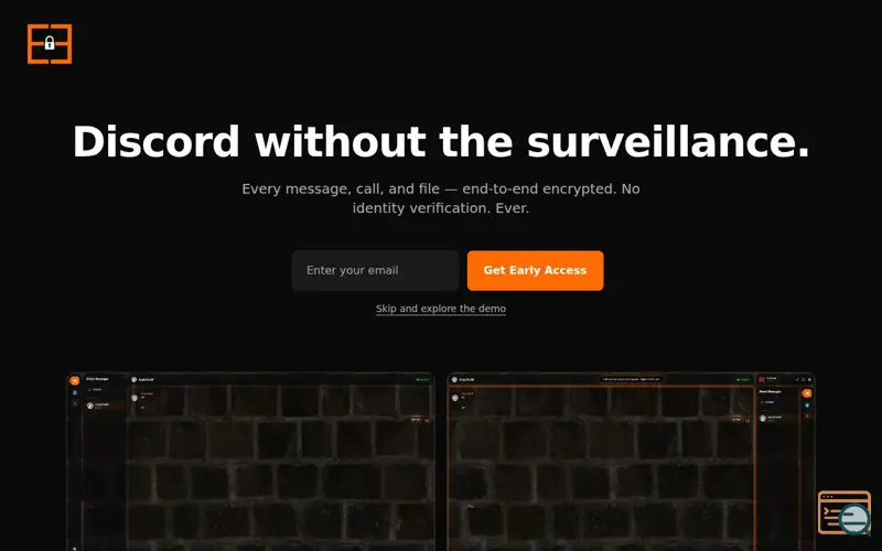Screenshot of Enclave