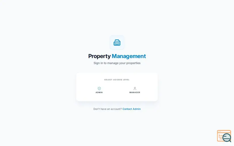 Screenshot of PropertyFlow