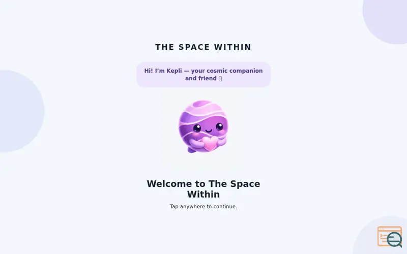 Screenshot of The Space Within