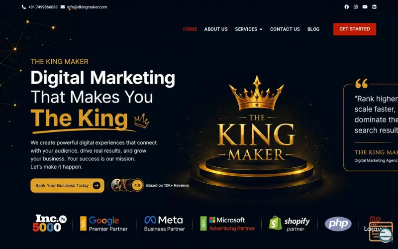 Screenshot of The King Maker