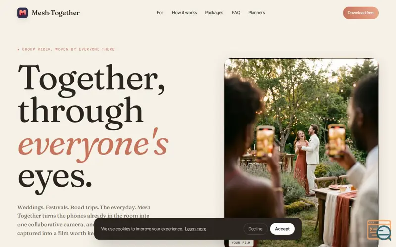 Screenshot of MeshTogether