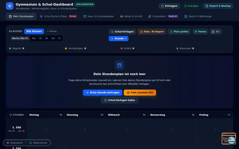 Screenshot of PlanPulse