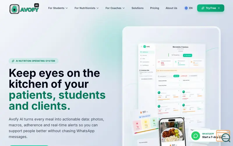 Screenshot of Avofy