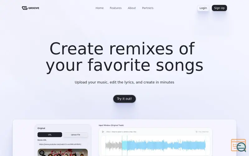 Screenshot of Groove
