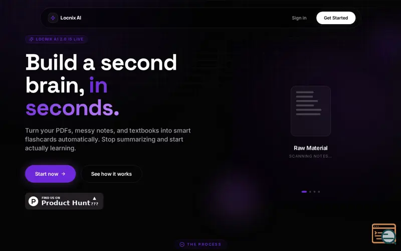 Screenshot of Locnix AI