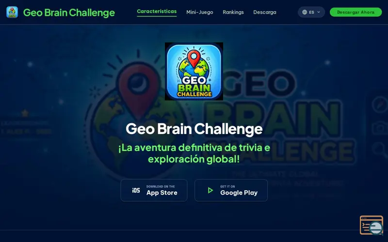 Screenshot of Geo Brain Challenge
