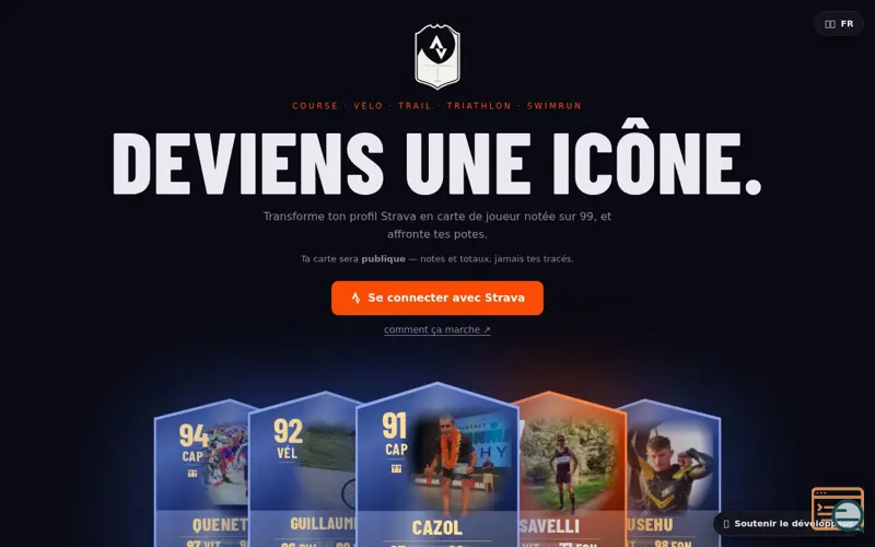 Screenshot of Futlete