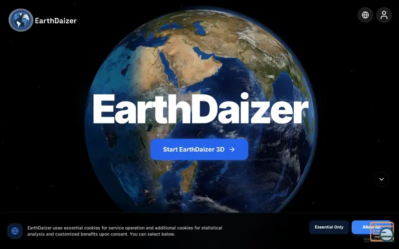 Screenshot of EarthDaizer
