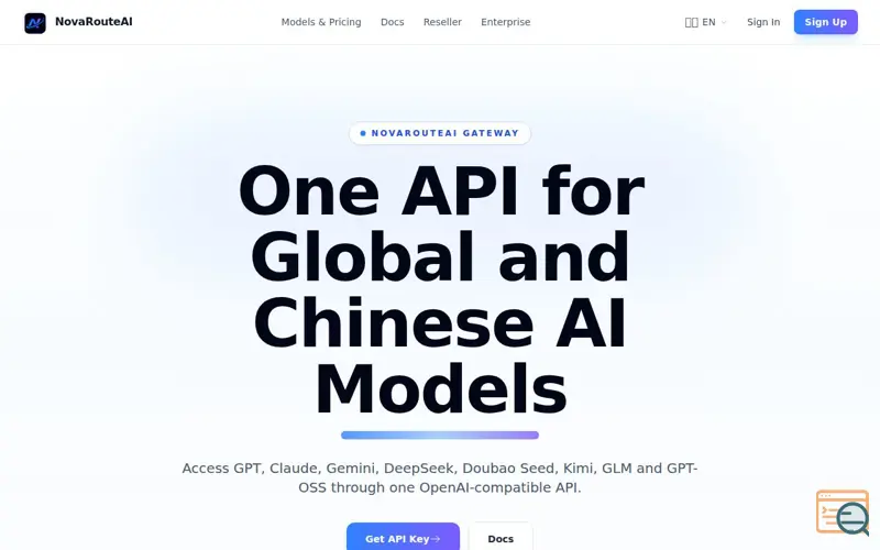 Screenshot of NovaRoute AI