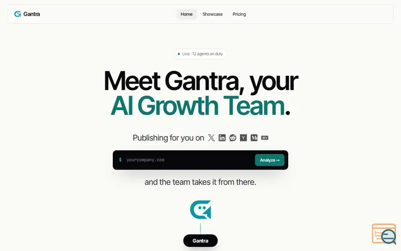 Screenshot of Gantra