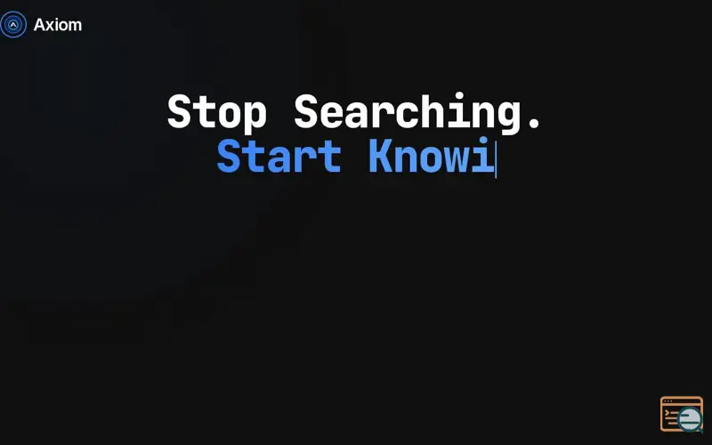 Screenshot of Axiom