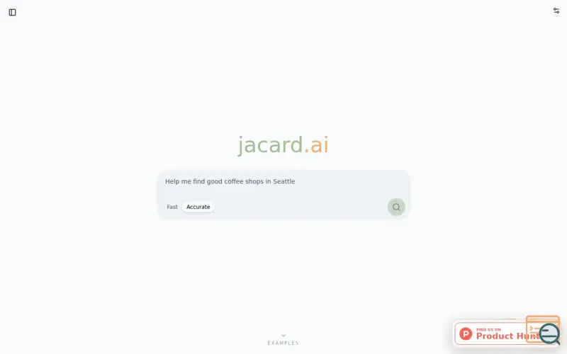 Screenshot of Jacard AI