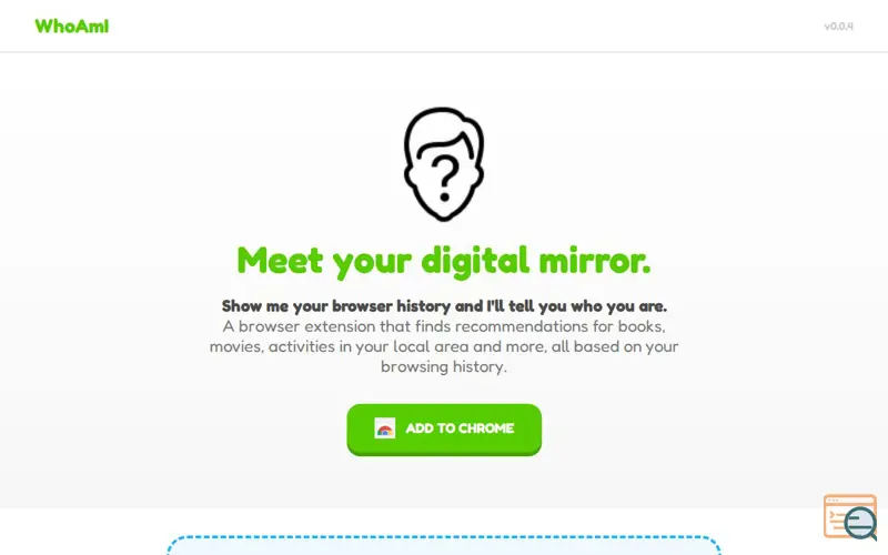 Screenshot of WhoAmI